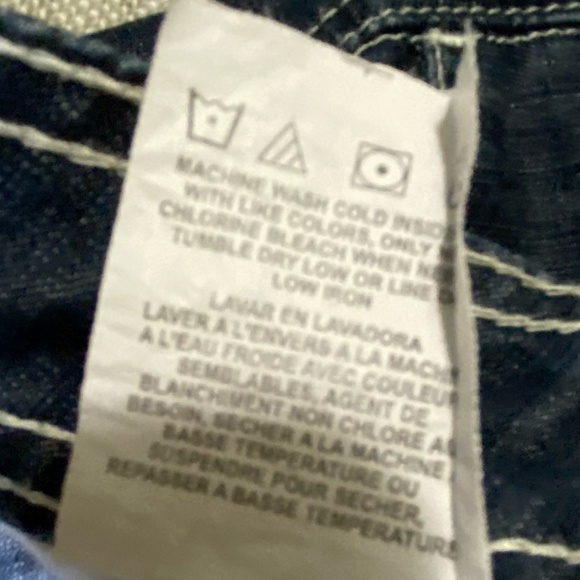 Riders By Lee Womens Denim Cargo Bermuda Vacation Casual Short- Sz- 14 - Picture 10 of 16